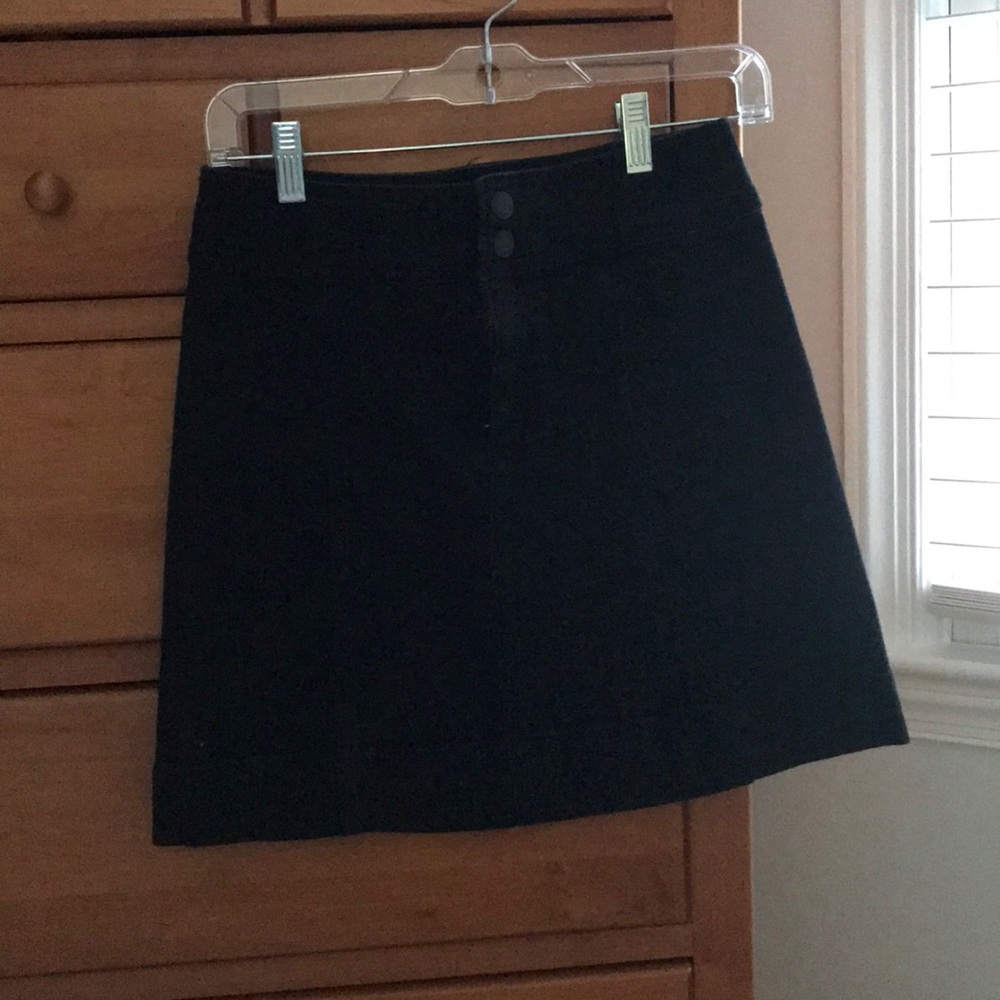 Universal Thread Black Denim Skirt